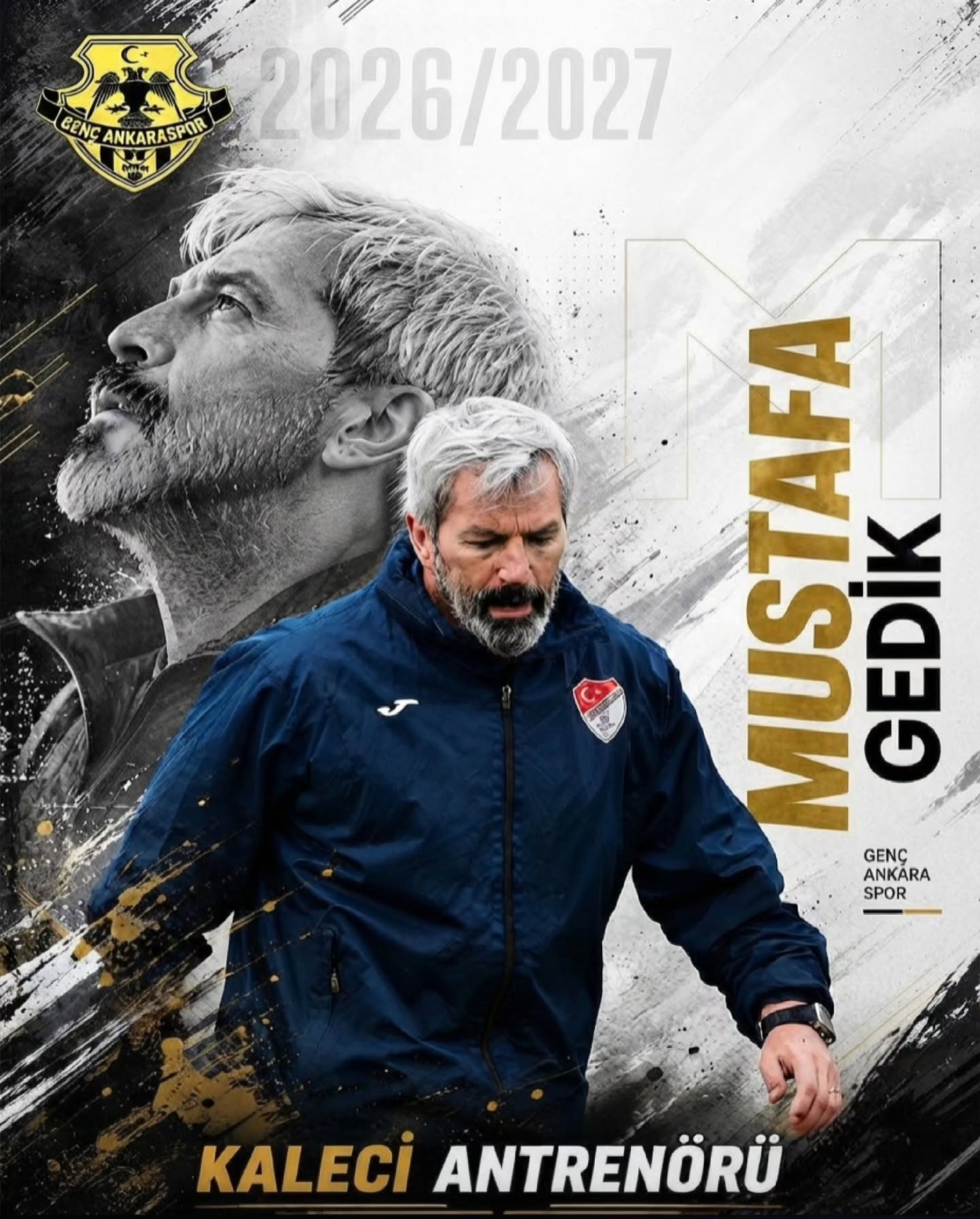Mustafa Gedik kaleci antrenörü tanıtımı