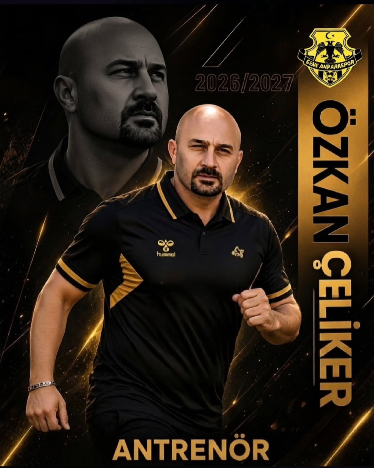 Özkan Çeliker antrenör tanıtımı